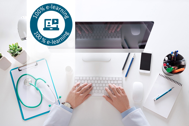 Illustration formation Numérique en Santé : focus sur la Communication en Santé 100% e-learning